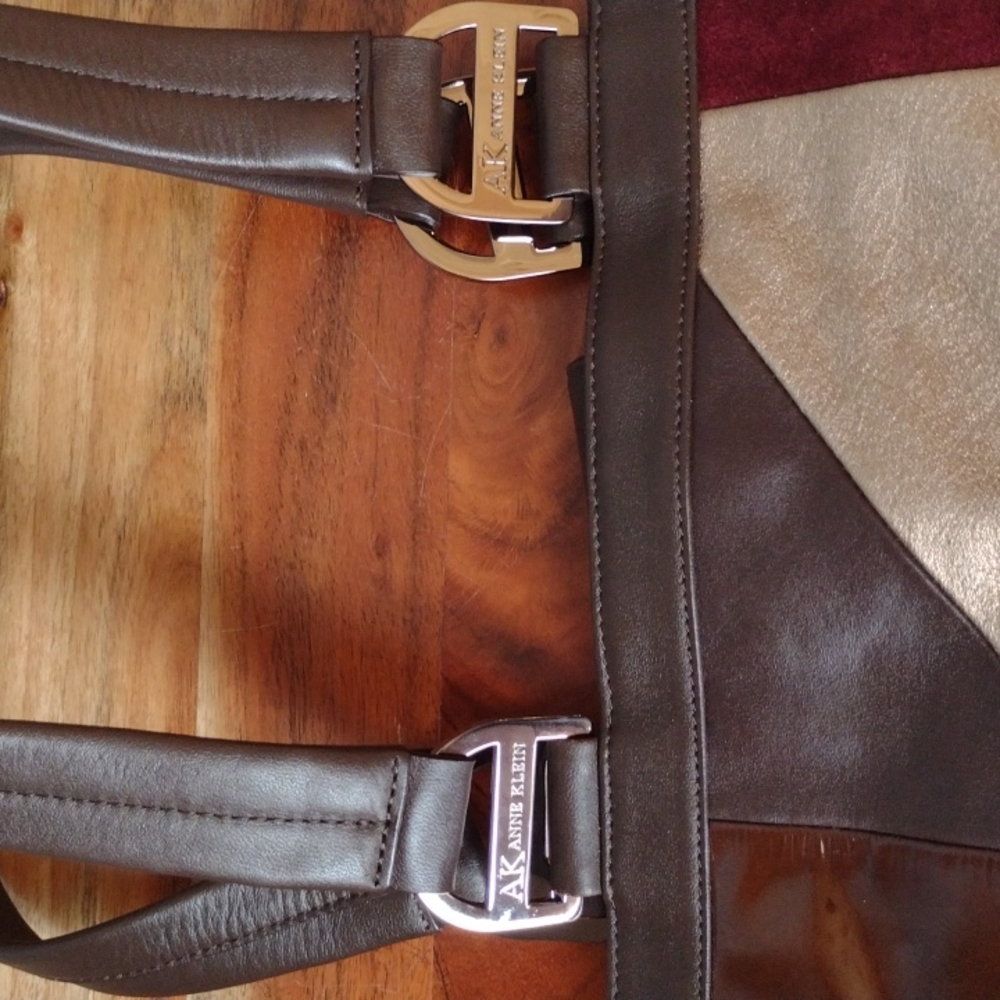 Anne Klein Patchwork Handbag - image 5